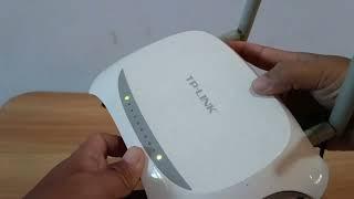 Cara Reset TP Link TL-MR3420 karena lupa password #tplinkrouter #wifi