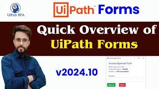 A Quick Overview of UiPath Forms for Beginners 2024 | #UiPath #UiPathRPA #UiPathForms