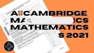 A Level Pure Mathematics P3 May June 2021 Paper 3 9709/32