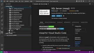 Utilizando SQL Server no VCCODE