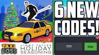 HOLIDAY SEASONTAXI BOSS CODES - TAXI BOSS CODES 2024 - ROBLOX TAXI BOSS