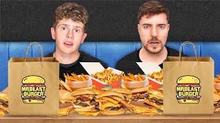 Eating The ENTIRE Mr Beast Burger Menu!