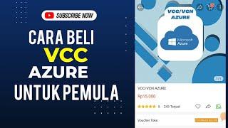 CARA BELI VCC Azure Untuk Pemula, Untuk Buat 5 VPS Gratis Mining Bitcoin