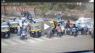 CCTV Footage | Pune Hoarding Collapse CCTV Footage