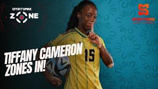 Reggae Girlz Tiffany Cameron zones in!  | SportsMax Zone