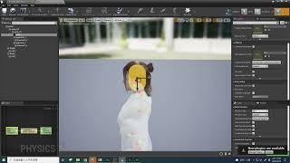 How to fix the hair collision shape issue?