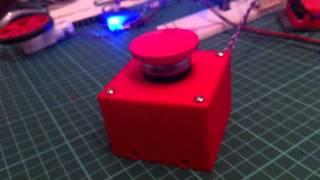 Big Red Button (3D Printed)