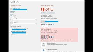Microsoft Office 365 License issues  | WINDOWS 10