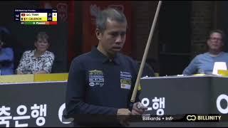 Highlights Chung Kết Trần Quyết Chiến vs Frederic Caudron | VEGHEL World Cup 3-Cushion 2024