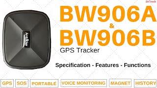 BW906A & BW906B GPS Tracker | Specs & Functions | Features | How to Use | SeTrack GPS