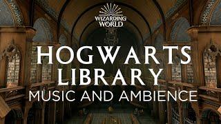 Study in Hogwarts Library  | Harry Potter Hogwarts Legacy Music and Ambience