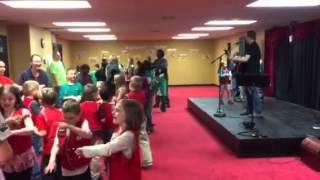 Randy Seale leading kid worship