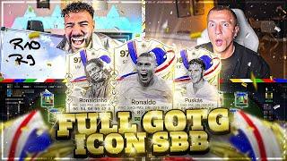  OMG FULL GREATS OF THE GAME ICON SQUAD BUILDER BATTLE  Wakez vs Feelfifa!! EA FC 24