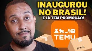 TEMU - NOVA LOJA QUE PROMETE SER O TERROR DO ALIEXPRESS ESTÁ ENTREGANDO NO BRASIL E JÁ TEM PROMOÇÃO