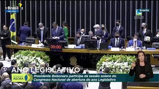 #AoVivo: Sessão Solene do Congresso Nacional