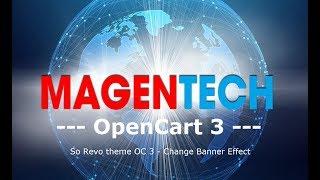 How to Change Banner Effect for So Revo OpenCart 3 Theme