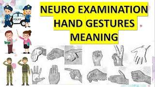 NEURO EXAM I HAND GESTURES MEANING I NEURO FOR PNP,AFP, BJMP,BFP,PDEA,TEACHER