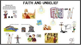 49 - Faith and Unbelief - Zac Poonen Illustrations