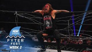 Jericho v Kingston in a Barbed Wire Everywhere Death Match | AEW Dynamite: Fyter Fest Wk 2, 7/20/22