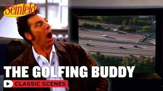 Kramer Has A Disagreement With His Golfing Partner | The Big Salad | Seinfeld