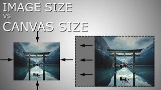 Crop Tool | Image size vs Canvas Size