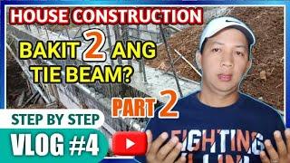 HOW TO MAKE TIE BEAM | paano gumawa ng tie beam | importance of tie beam | what is tie beam