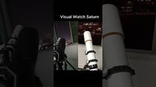 Svbony Sv28 70mm spotting scope Vs svbony sv503 80ED visual watch Saturn #telescope #svbony #planet