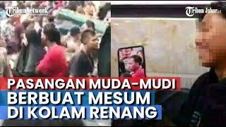 Pasangan Muda-mudi Berbuat Mesum di Kolam Renang