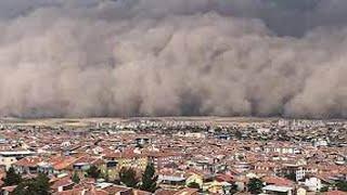 In India, flooding in the city of Hyderabad after heavy rains 2021