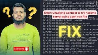 Fix OpenVPN Connection Error on TryHackMe: A Step-by-Step Solution for OpenVPN 2.6 Users
