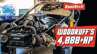 WOODY VETTE 4,000+ HORSEPOWER ON THE DYNO!