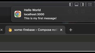 Push Notifications to Your Web Application in Browser Using Google Firebase (Cloud Messaging)