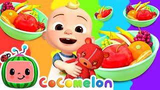 Yes Yes Rainbow Fruits | Learning Colors For Children | Cocomelon Nursery Rhymes & Kids Songs