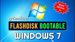 Cara Membuat Flashdisk Bootable Windows 7 | Install Ulang Windows 7