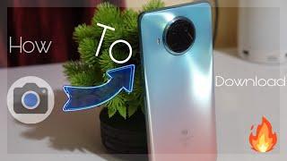 How To Download Gcam Google Camera On Mi 10i 5G Smartphone!!!  