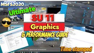 Msfs2020*Sim update 11 Graphics & Performance Guide* Reduce StuTTers & Lag- Smooth Gameplay Pc & VR!