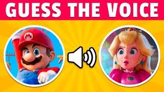 Guess The Mario Characters By Their Voice...! 