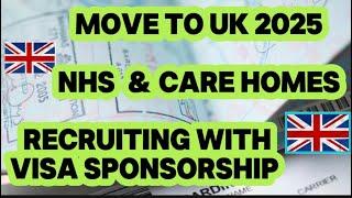 UK CARE HOMES / NHS CURRENTLY RECRUITING LICENSED EMPLOYERS