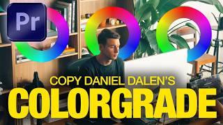 How to Color Grade Like Daniel Dalen (Cinematic POV Vlogs) | Premiere Pro Tutorial