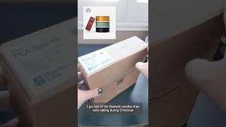 Unboxing new filament #bambulab Sparkle PLA #filament #3dprinting #3dprinter #whyiprint #3dprintlife