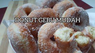 DONUT GEBU PALING MUDAH