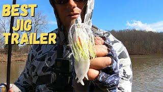 Why This SWIM JIG TRAILER Gets BITES From WINTER BASS