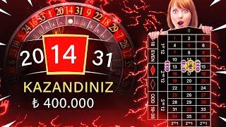 15 BİN İLE 400.000TL LİGHTNİNG RULET REKOR KAZANÇ! #rulet #roulette #casino