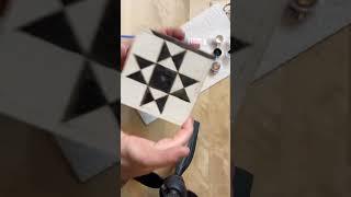 Painting a Mini Ohio Star Barn Quilt