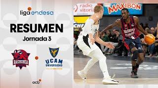 Baskonia - UCAM Murcia (95-92) RESUMEN | Liga Endesa 2024-25