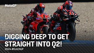 The hectic last 5 minutes of MotoGP™ Practice  | 2024 #DutchGP