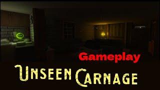   Gameplay: Unseen Carnage - Pixel Horror Mystery! | Can We Survive the Night?