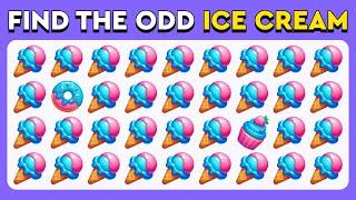Find the ODD One Out - Sweets Edition  | Easy, Medium, Hard Levels Quiz