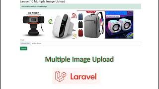Laravel 10 Multiple Image Upload
