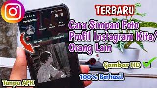 FULL HD!! Cara Download Foto Profil Instagram Kita Sendiri/ Orang Lain